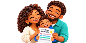Família Feliz com Laudo de Avaliação